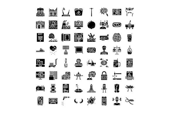 Black and White Icon Sets: A Versatile Tool for Modern Design