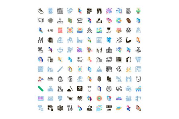 Business & Technology Icon Collection