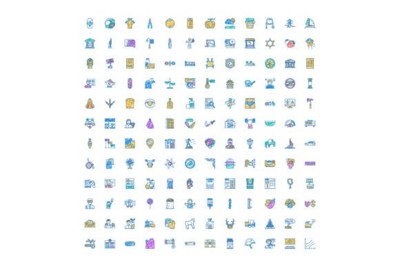 Diverse Business and Everyday Line Icons: A Powerful Tool for Modern Design