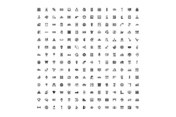 Minimalist Line Art Vector Icon Collection: A Versatile Tool for Modern Design