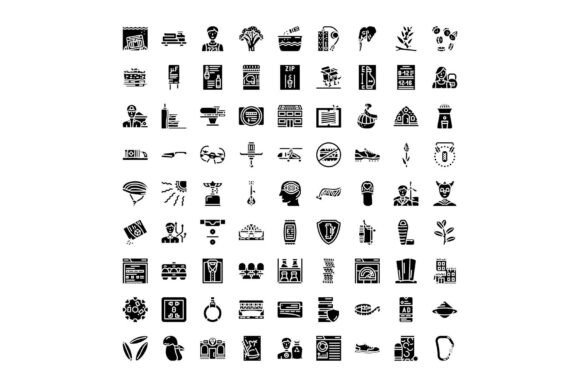 Pictogram Set Featuring Diverse Business: A Versatile Tool for Visual Communication